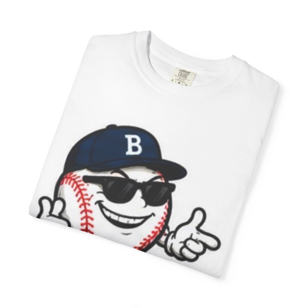 Baseball Graphic T-Shirt-HIT BOMBS (or at least try)