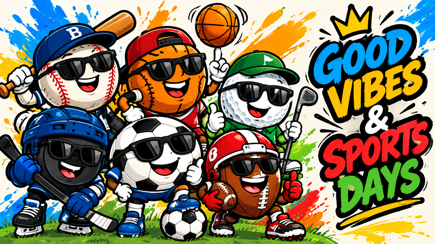 GameDay Goofs sports characters